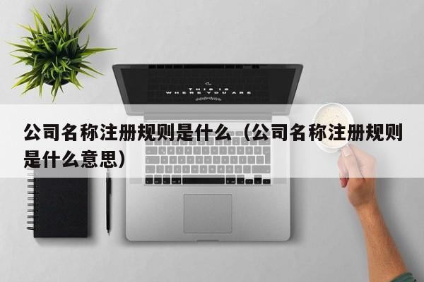 公司名称注册规则是什么（公司名称注册规则是什么意思）