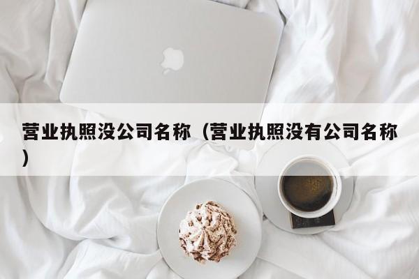 营业执照没公司名称（营业执照没有公司名称）