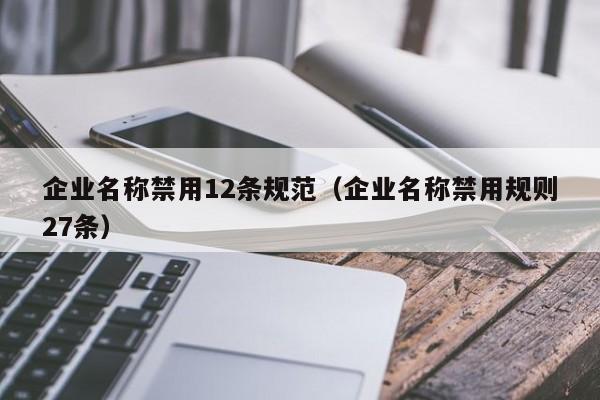 企业名称禁用12条规范（企业名称禁用规则27条）